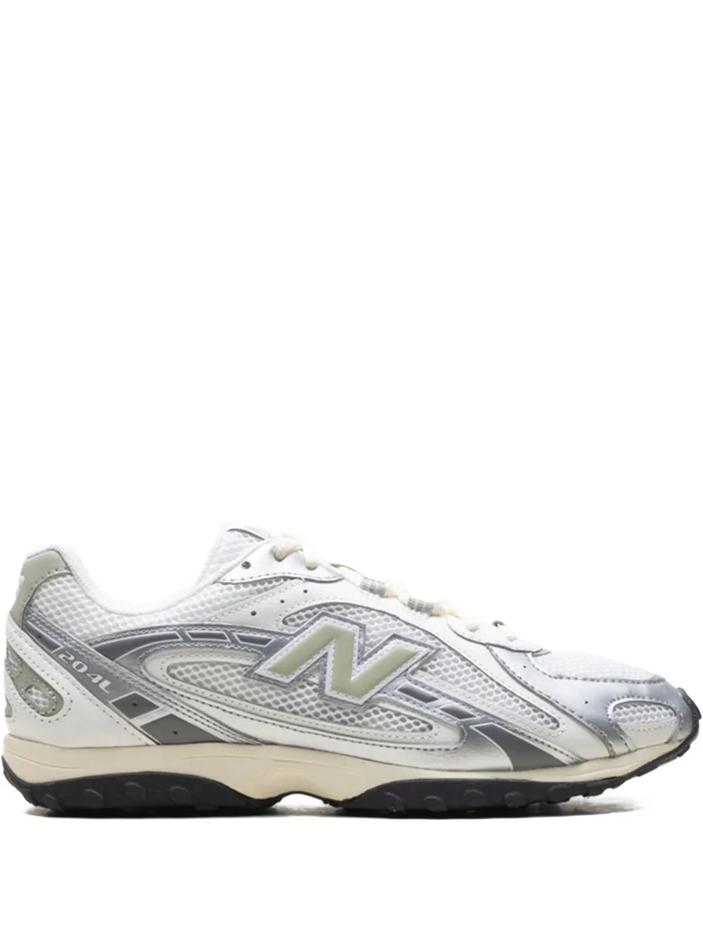 New Balance 204L - Silver Metallic/Sage Green