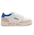 Autry Medalist Low - White and Blue