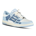 AMIRI Skel Top Low - White and Blue